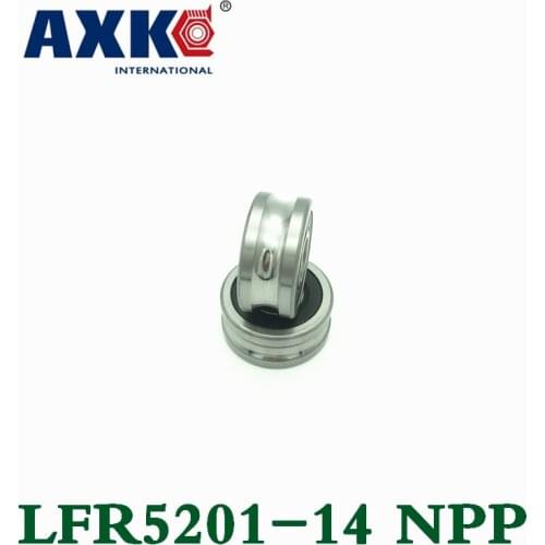 14 Mm Track Lfr5201-14 Npp Lfr5201 Kdd R5201-14 2rs Groove Track Roller Bearings 12*39.9*18*20 Mm (precision Double Row Balls)