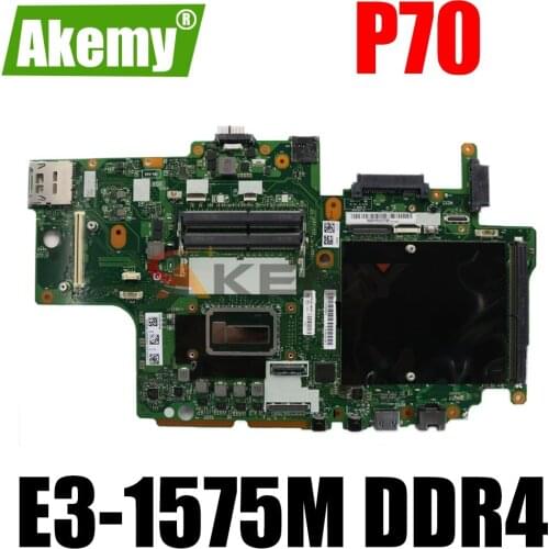 For Lenovo Thinkpad P70 laptop motherboard BP700 NM-A441 with CPU E3-1575M DDR4 FRU 00NY361 100% Fully Tested