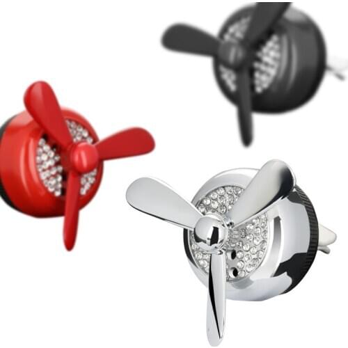 Mini Car Smell Air Freshener Conditioning Alloy Auto Vent Outlet Perfume Clip Fresh Aromatherapy Fragrance Atmosphere Accessorie