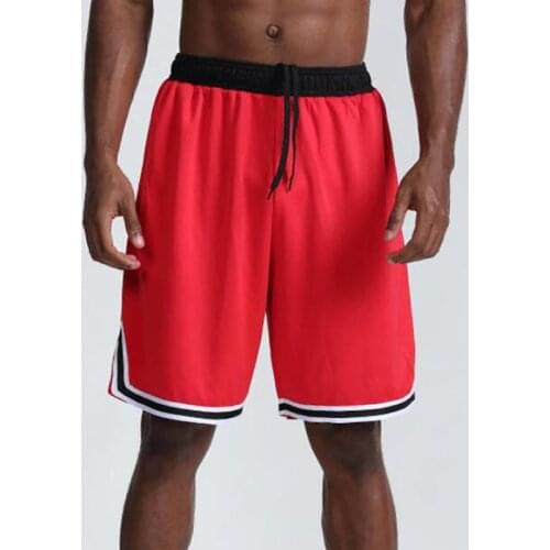 Men Gym Fitness Bodybuilding Short Pants Summer Thin Male Basketball Stripe Training Casual Shorts Running Sport Shorts 2021