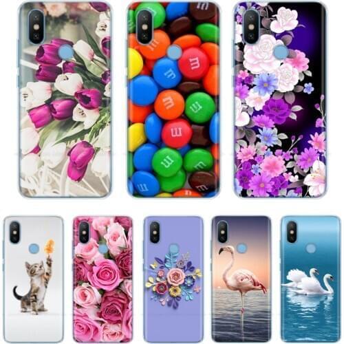 Soft silicone case for Xiaomi MI A2 LITE Case Full Protection Soft tpu Back Cover Phone Case For Xiomi MI A2 A2Lite bumper Coque