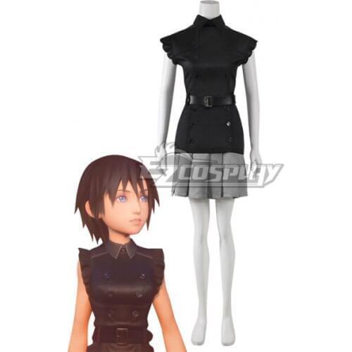 Kingdom Hearts III Clock Tower Xion Shion New Outfit Dress Game Cosplay Costume E001