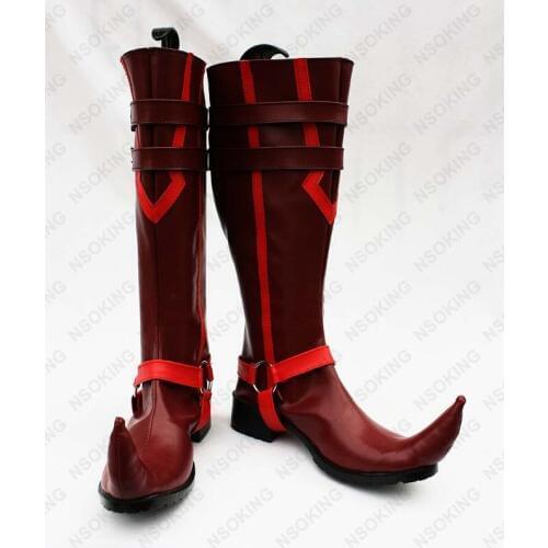 Customized Blue Ao no Exorcist Mephisto Pheles cosplay shoes anime party boots
