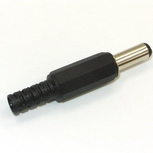 Wholesale 250pcs 5.5mm x 2.5mm PC Charger DC MALE plug Jack Power connector