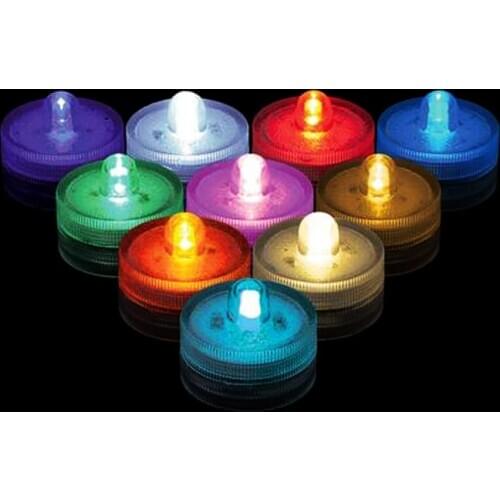 Factory Wholesale 120pcs/Lot Flower Arrangement Small Battery Operated waterproof mini led lights for swimming pool