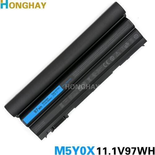 97WH New Original M5Y0X Laptop Battery for DELL E5420 E5430 E5520 E5530 E6420 E6430 E6520 E6530 T54FJ 3460 3560 M421R 4520 8858X