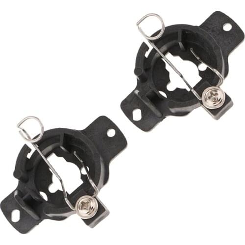 Pair H1 Headlight Socket Car HID Bulb Holders Clip for Mercedes S320 320