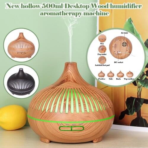 Aromatherapy Diffuser 1PC Humidifier Household Mute Aroma Diffuser Bedroom Large Capacity Office 500ML диффузор ароматический
