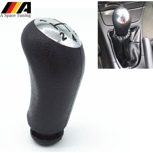 5/6 Speed Gear Shift Knob Lever Head Emblem Cap For Renault Clio III MK3 Megane Scenic MK2 2003-2009 Car Styling Accessories