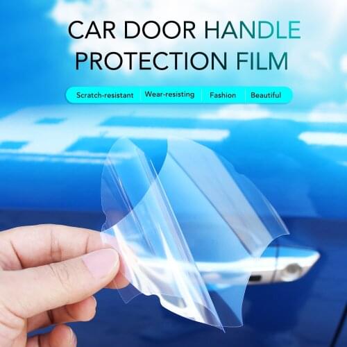 5pcs universal Invisible Car Door Handle Protector Film sticker for Volvo Rdesign XC90 S60 XC60 V70 S80 S40 V50 V40 V60 C30 S70