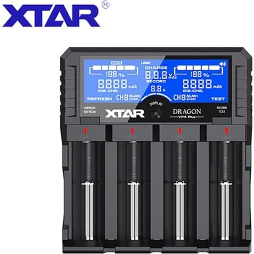 XTAR Battery Capacity Tester LCD Display C D N AA AAA 18650 14500 11.1V Battery Pack Battery Capacity Check Doctor Battery Test