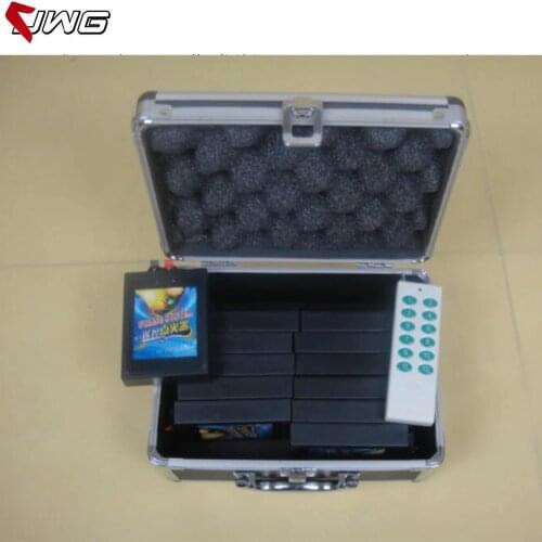 Free Shipping Wireless Remote Control System 12 Mini Pyro Spark Machine Stage Fountain Cold Pyrotechnics Indoor Wedding Firework