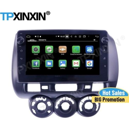 Carplay Car Radio Stereo Control Receiver Recorder Wireless Android For Honda fit 2006 2007 2008 GPS Player Navigatio Audio Unit