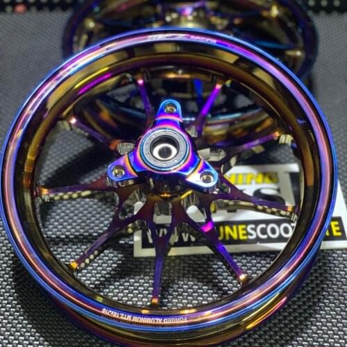 DIO50 Rims 10 Inch Racing Forged McLaren Style Wheels Tuning Racing Dio 50 Modification