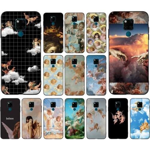 FHNBLJ Angels baby Clouds Clow Abstract art Phone Case for Huawei Mate 20 10 9 40 30 lite pro X Nova 2 3i 7se