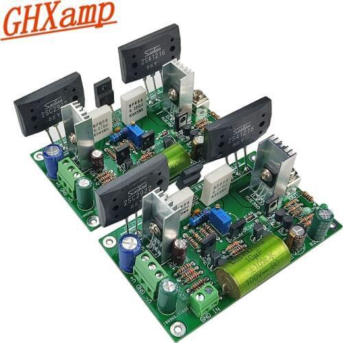 Ghxamp HIFI Classic Discrete Amplifier Board Audio AMP 35V/us By "Audio Power Design Manual" 2SC2922 Dual 24V-Dual 50V 1Pairs