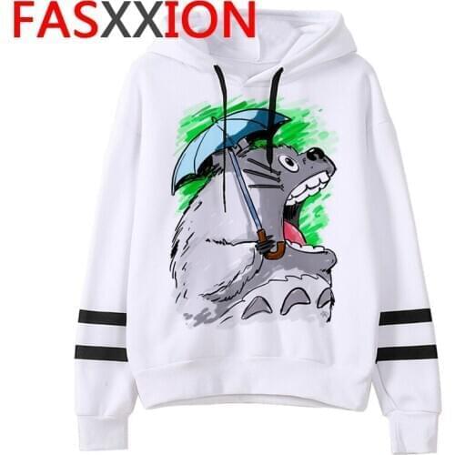 Totoro Studio Miyazaki Hayao hoodies women printed graphic Ulzzang grunge female pullover hip hop printed