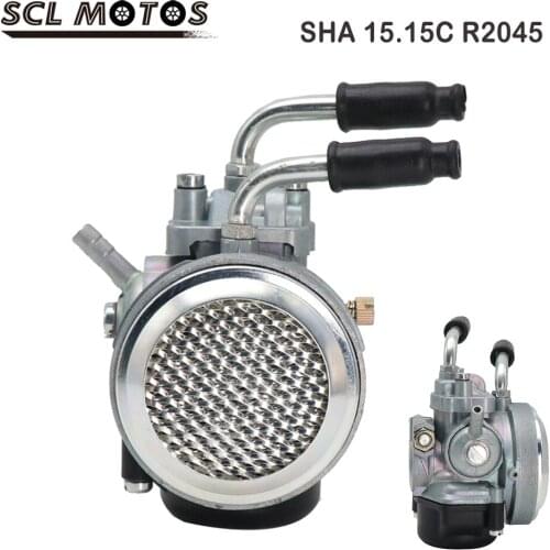 SCL MOTOS 1PC Dellorto SHA 15.15C R2045 Motorcycle Carburetor Cable Choke For MBK-AV Peugeot Yamaha-SG 50cc