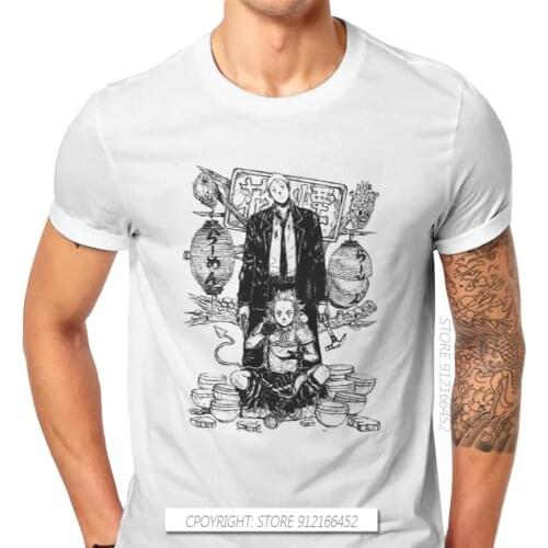 Dorohedoro Japanese Manga Shin Noi Classic Tshirt Vintage Graphic Mens Clothes Tops Big Size Pure Cotton O-Neck T Shirt