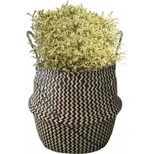 Dirty Clothes Laundry Seagrass Storag Baskets Wicker Rattan Hanging Flower Pot Panier Osier Cestas De Mimbre Decorativas