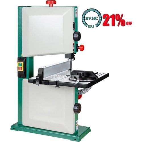 450W 9 Inch Band Saw Machine H0156 Multifunctional Joinery Band Saw Machine 1450r/min Jig Saw Pull flower Saw 313x302mm 220V
