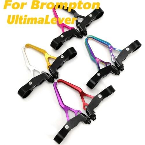 Litepro Ultra Light Brake Levers For Brompton Brake Lever Aluminum Alloy CNC Folding Bike Brake Bar