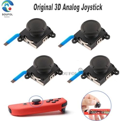 New Original 3D Analog Joystick Joy Con Replacement Left / Right Repair Kit Thumb Sticks for Nintendo Switch Joycon Controller
