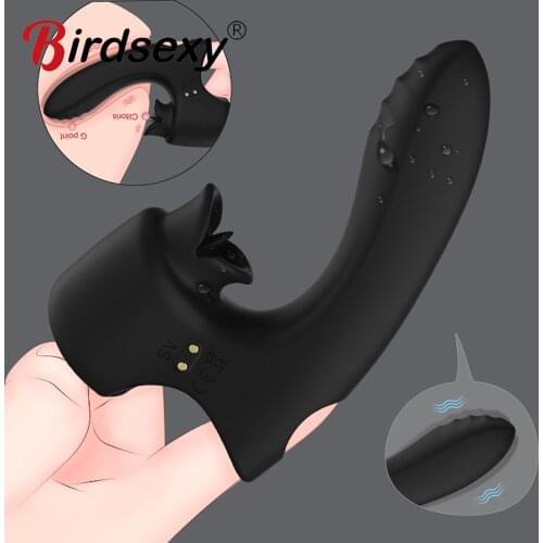 Finger Sleeve Vibrator G Spot Massage Nipple Vaginal Clitoris Stimulate Masturbator Sex Toys For Women Les Orgasm Adult Products