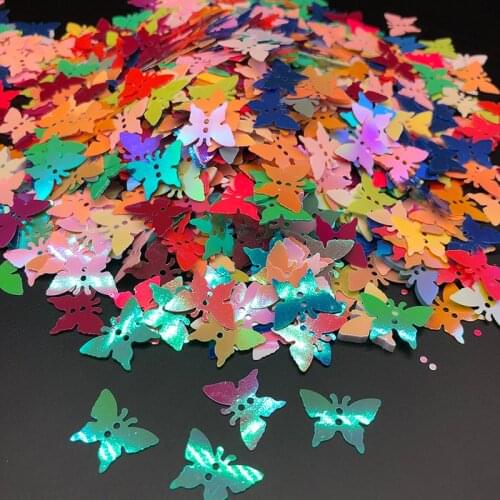 20g/Lot Sequin Flat Butterfly Loose Sequins Crafts Paillette Sewing Clothes Decoration DIY Accessory Lentejuelas Para Coser