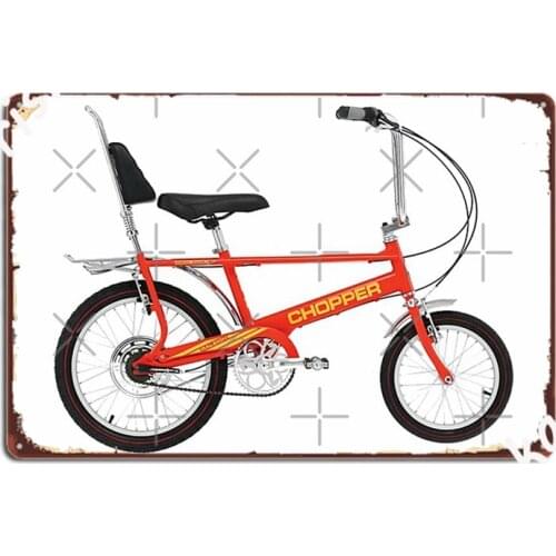 Raleigh Chopper Metal Signs Wall Cave Cinema Design Wall Decor Tin sign Posters