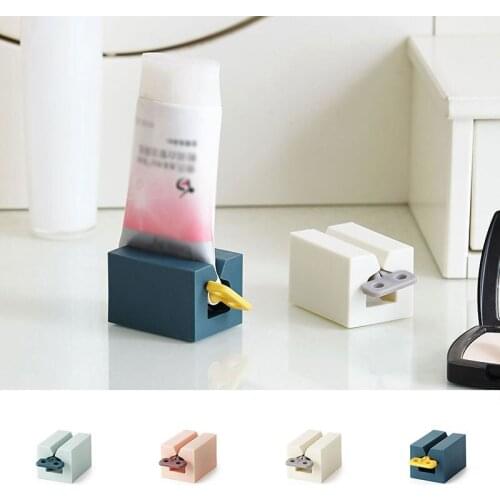 Manual Toothpaste Squeezer Tube Toothpaste Clip Facial Cleanser Squeezer Dispenser Rolling Holder Bathroom Supply Accessories