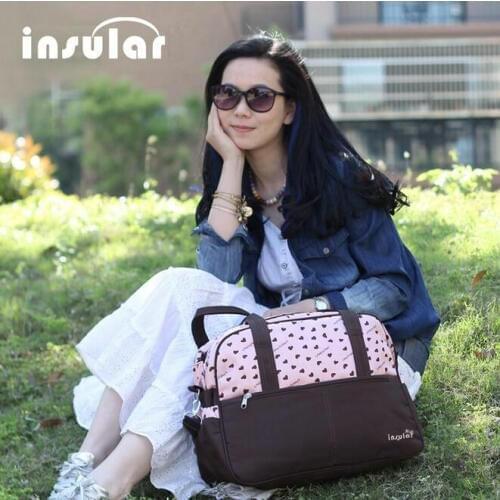 NEW Mommy Bag Lovely Multicolored Baby Diaper Bag Large Capacity Fashion Mothers Maternity Bag Baby Stroller Nappy Bag 10032