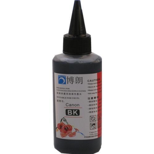 BLOOM Universal dye ink 100ML Compatible Refill Ink for canon all Inkjet Printer Dedicated color black use ciss ink cartridge