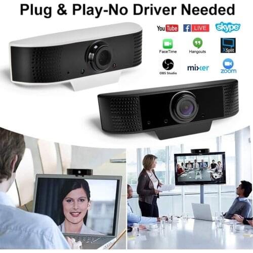 USB Computer Camera 1080P HD Portable Webcam With Microphone For Video Teaching Remote Conference