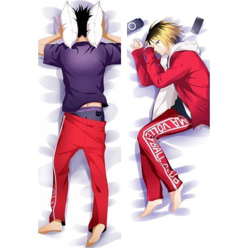 Japanese Anime Dakimakura Haikyuu!! Otaku Yaoi fandom Body Pillow Cover Case Sexy Hugging Pillowcases