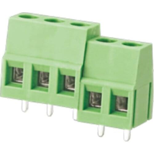 10PCS/LOT KF128-3P 3.81 5.0 7.5 2.54mm PCB Screw Terminal Block Splice Terminal KF120-2.54 DG308 MG128