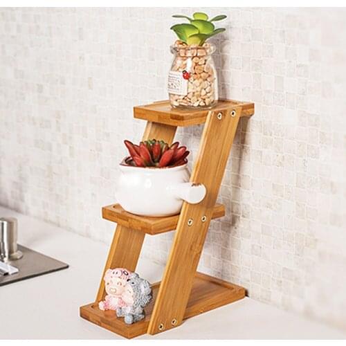 3-Tier Flower Stand Succulents Plant Bonsai Shelf Home Balcony Decor