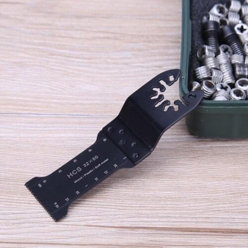 4pcs/set Oscillating MultiTool Saw Blade For Renovator Power Tools Cutting Compatible With Multi-Tools Using Starlock System