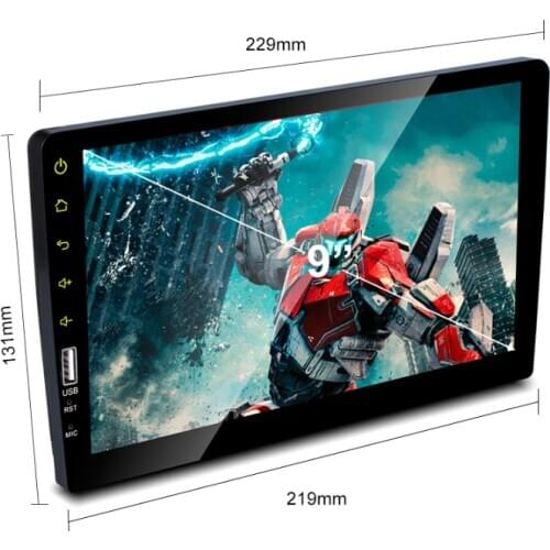 Bosstar WIFI 4G Internet Bluetooth Built-in GPS Universal Car Stereo MP3 MP4 Player 7inch Car Monitor