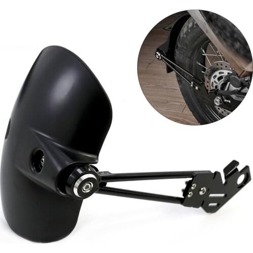 Mudguard Rear Fender Hugger Splash Guard For Honda CRF1000L Africa Twin 2016 2017 2018 2019 Motorcycle Black