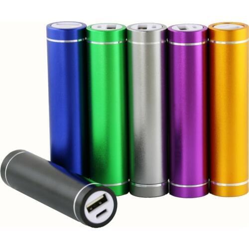 Elistooop External Battery Storage Case Power Bank Suit 18650 Batteries USB 5V 1A DIY Case Box Store for Cell Phones for MP3