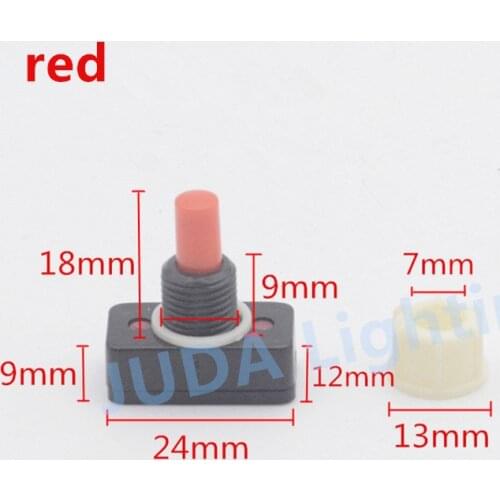 Electrical Equipment Push switch 3A 110V 240V ON / OFF button switch pressure swith for led table lamps lighting accessories