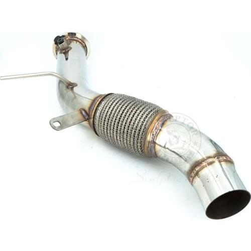 SS Turbo Exhaust Downpipe V-Band fit 2005-2008 Bm*w 5 Series E60 E61 520d M7N2