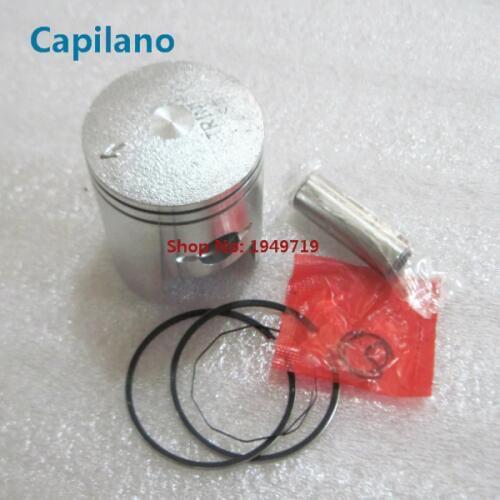 Motorcycle AX100 piston kit with piston ring piston pin piston pin lock for suzuki classic 2 stroke 100cc AX 100engine parts