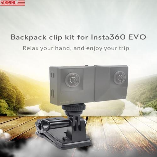 Backpack Mount For Insta360 ONE X & EVO Action Camera Expand Accessories Backpack Clip Kit For Insta360 One X & EVO