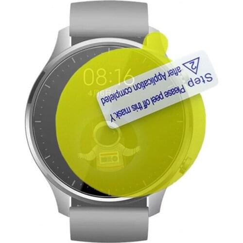 Round TPU Soft Clear Film Watch Screen Protector for SANLEPUS