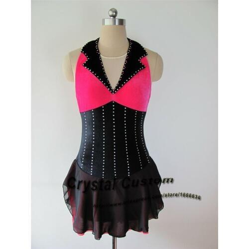 Hot Sales Figure Skating Dress For Girls Graceful New Brand Ice Skating Competition Dress DR3315