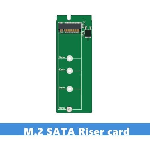 M.2 SATA NGFF to SATA 7+15 adapter card notebook computer compatible interface