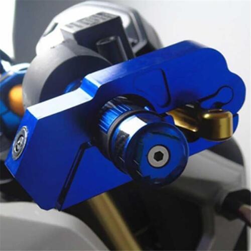 Motorcycle Scooter ATV Handlebar Grip Security Safety Metal Lock with 2 Keys 2019