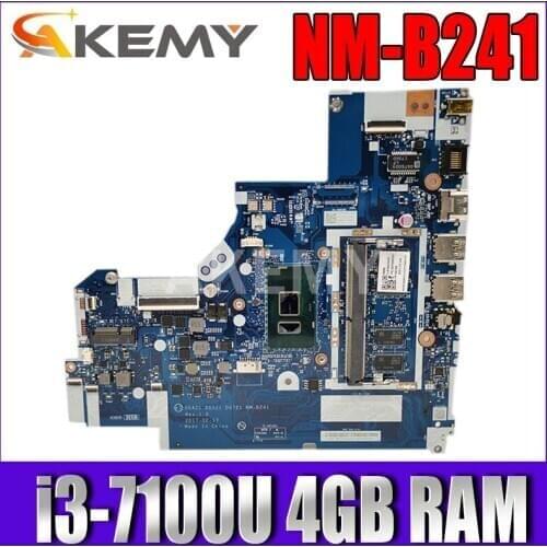 NM-B241 for Lenovo 320-15ISK 520-15ISK laptop motherboard i3-7100U 4GB DG421 DG521 DG721 NM-B241 100% Tested original work